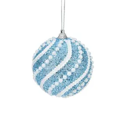 クリスマスツリー飾り 綺麗 クリスマスボール6個セットで カラーボール フォームねんちゃくきゅうボール クリスマス飾りストラップ クリスマスオーナメント キラキラした クリスマスボールペンダント 直径8cmつり玉 北欧 インテリア ツリー 飾り 1