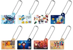 ディズニー★JCBカード ミニチュアメタルチャーム ノーマルコンプ 8種セット