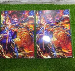 新品　未開封　2枚セット　劇場版 「鬼滅の刃 -無限城編- 」入場者特典  　第5弾  上弦の陸　獪岳 かいがく  我妻善逸  ビジュアルイラストA5サイズボード