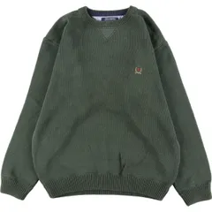 古着 90年代 トミーヒルフィガー TOMMY HILFIGER コットンニットセーター メンズL ヴィンテージ/eaa348614