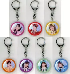 【中古】キーホルダー 全7種セット FRUITS ZIPPER アクリルミニチャーム 「FRUITS ZIPPER MV『かがみ』公開記念!ラッフルくじ」 D賞