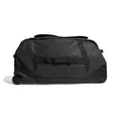 【新品・2営業日で発送】ADIDAS アディダス トラベルバッグ 33_トローリーL (DME06) 色 : ブラック／ホワイト サイズ : NS 