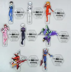 【中古】アクリルスタンド・アクリルパネル 全8種セット マルチアクリルスタンド 「キリン メッツコーラ×エヴァンゲリオン」 コンビニエンスストア限定 プレゼントキャンペーン