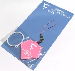 【中古】キーホルダー SEVENTEEN シリコンリング付きラバーチャーム 「オフィシャルファンクラブ CARAT JAPAN」 2024年度継続特典
