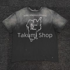 Saint Mxxxxxx HOPE SPRING ヴィンテージ風プリントTシャツ ブラック Lサイズ