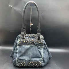 【希少廃盤品】DIESEL ディーゼル ショルダーバッグ レザー スタッズ 希少廃盤品】DIESEL ディーゼル ショルダーバッグ レザー スタッズ