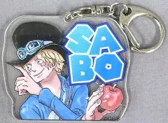 【中古】キーホルダー サボ アクリルキーホルダー 「ワンピース」 ジャンプフェスタ2016グッズ
