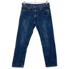 Levi's 505 デニムパンツ W36 インディゴブルー リーバイス ジップアップ カジュアル アメカジ ジーンズ 2509-606