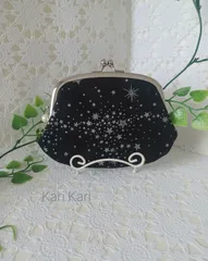 お星様の親子がま口☆シルバー