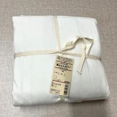 【新品未使用】無印良品  MUJI　敷ふとんカバー　S　シングル　綿100％　洗いざらしの綿