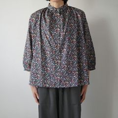 新品 ☆ ロイスクレヨン フラワーシャツ 花柄 ボリューム袖 ブラウス