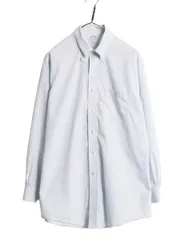 【お得なクーポン配布中!】 ブルックスブラザーズ ストライプ 長袖 ボタンダウン シャツ メンズ 16 L 程 古着 Brooks Brothers ピマ コットン ノーアイロン ワイシャツ