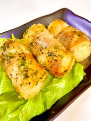 国産肉巻きおにぎり60g　海鮮ねぎ塩味　75個セット　冷凍真空パック　３個/１袋