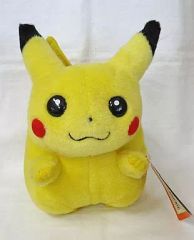 【USED】ボタンdeキュン　ポーチ　ピカチュウ ぬいぐるみ　ポケモンセンター USED】ボタンdeキュン ポーチ ピカチュウ ぬいぐるみ ポケモンセンター