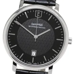 エベラール 純正ブラックラバーベルト チェッカーパターン 純正 EBERHARD＆CO エベラール スカフォダット ラバーベルト