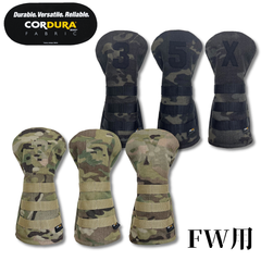 ゴルフ　コーデュラ　ヘッドカバー　フェアウェイウッド　CORDURA FW