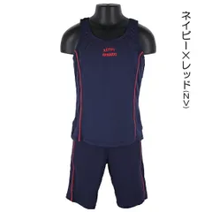 【ネイビー×レッド】repipi armario レピピアルマリオ 130-170cm セパレート水着 スクール水着 水着 子供 キッズ 女児 紺 黒 入園 入学 通園 通学 水泳 【送料無料】