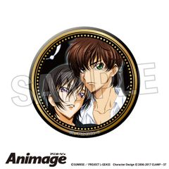 코드기어스 반역의 루루슈 Animage 기라기라캔 배지 vol.2 I 신품 정규품 [PROOF]