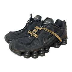 定価42120円 Comme des Garcons × Nike Women's Shox "Black" CJ0546-001 BLACK 27cm 27.0cm コム デ ギャルソン ナイキ ウィメンズ ショックス ブラック