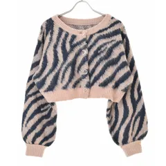 【Jouetie】082352800501 パターン 2WAY ニット長袖カーディガン