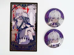 3点セット にじさんじ イブラヒム にじさんじタロット カード・缶バッジ