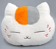 【中古】クッション・抱き枕・本体 ニャンコ先生 もこもこフェイスクッション 「一番くじ 夏目友人帳 ニャンコ先生のNATURAL＆RELAX」 B賞