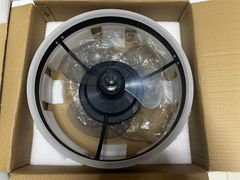 新品 未使用 シーリングファンライト シーリングファン LED天井ファンライト 8畳~10畳 調光  北欧 寝室 家庭用 直径40cm ブラック