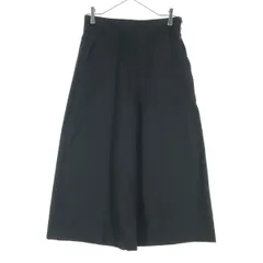 美品 green label relaxing グリーンレーベルリラクシング ワイドパンツ 40 ブラック ユナイテッドアローズ レディース 古着