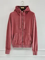 TOM FORD ベロア ジップアップ フーディ パーカー TOM FORD ベロア ジップアップ フーディ パーカー カーキ