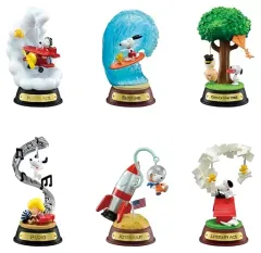 【中古】トレーディングフィギュア 全6種セット 「PEANUTS(SNOOPY) Snoopy SWING ORNAMENT」