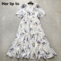 未使用級》2025年グレースコンチネンタル 花柄 プリントセパレート 