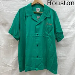 HOUSTON ヒューストン　ボウリングシャツ　半袖　usa 古着 HOUSTON ヒューストン ボウリングシャツ メンズ 半袖 シャツ