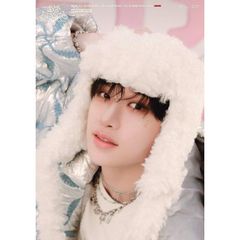 K-POP グッズ バンチャン BANGCHAN Stray Kids ストレイキッズ A4 サイズ ラミネート加工 ハングル 反切表つき 下敷き オリジナル スキズ STAY ステイ 勉強