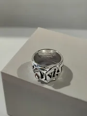 シルバーリング 王冠と土星のデザイン Sサイズ シルバーリング 王冠と土星のデザイン Sサイズ