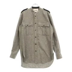 JIL SANDER (ジルサンダー) ミリタリーシャツジャケット グレー JSMR741637のサムネイル