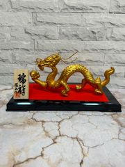 干支の置物　亥（猪)　環水作　飛翔　金色 干支の置物亥（猪)環水作飛翔金色