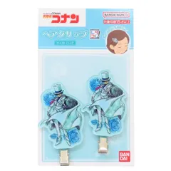 【メール便】名探偵コナン ヘアアクセ ヘアクリップ レタコレ 怪盗キッド 少年サンデー バンダイ 前髪クリップ アニメキャラクター グッズ 