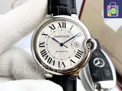 【今日特価】Cartier Ballon Bleu メンズ自動巻き機械式腕時計 高級デザイン