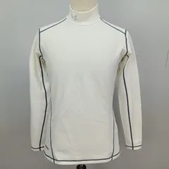 UNDER ARMOUR アンダーアーマー アンダーシャツ インナーウエア 長袖ハイネック 裏起毛 メタル L