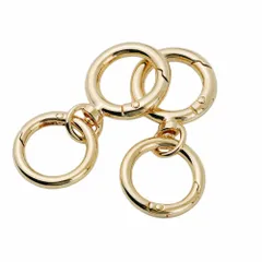 【人気商品】キーホルダー金具 ナスカン レジン パーツ キーホルダーパーツ 金具 回転フック 丸カン 付き ワンタッチ アクセサリーパーツ スプリングキーホルダー キーリング ストラップ ナスカン 手芸用品 ハンドメイド 2個入り アクセサリー 手作り 素材