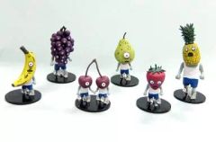 フルーツゾンビ3 全5種コンプセット パンダの穴「フルーツゾンビ3」全5種 200円/1個 細かめにレビューし