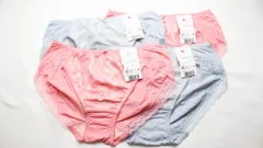 大特価まとめ売り! 新品タグ付 【４枚セット ワコール ノーマルショーツ ショーツ Wacoal L 型番：PMM194 カラー：BU/RP】