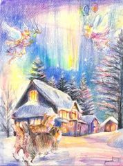 アミーゴFlamingo 絵画原画 - メルカリ