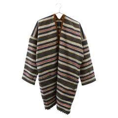 VISVIM (ヴィスヴィム) 18AW SANJURO COAT サンジュロー ボーダーブランケットコート 0118205013007 マルチカラーのサムネイル