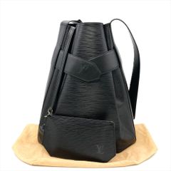 ルイヴィトン LOUIS VUITTON サックデポールGM ショルダーバッグ エピ M80155 ノワール VI0955 レディース【中古】