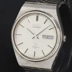 セイコー 7546 タイプ2 電池新品 ガラス風防新品 美品 1977年製