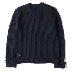 WTAPS ダブルタップス ニット ウール コマンダー ニットセーター COMMANDER 14AW ネイビー 紺 M トップス ミリタリー カジュアル シンプル ストリート ブランドのサムネイル