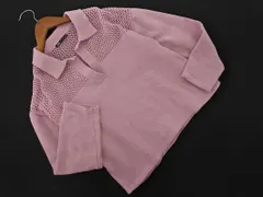 ZARA ザラ 透かし編み ニット セーター sizeM/ピンク ■◇ レディース