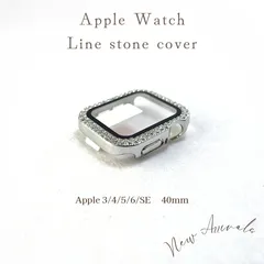 Apple Watch/アップルウォッチ　ジルコニア　キラキラカバー　 PC強化フィルム一体型　保護ハードケース　40mm/44mm　3/4/5/6/SE  シルバー/ピンク/ブラック