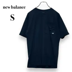【未使用】new balance ニューバランス　ポケット ショートスリーブTシャツ　Sサイズ　ブラック 黒　メンズ　半袖　NB Essentials　MT31542